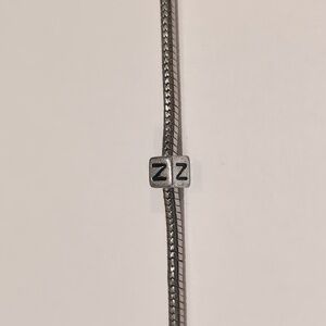 Silver‎ N Spacer Charm for Pandora Style Bracelet